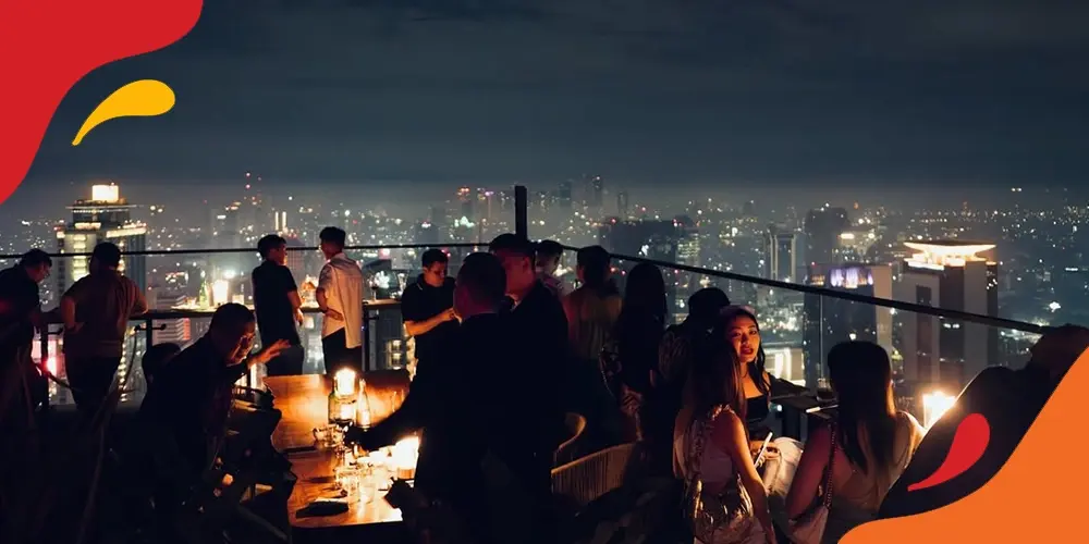 Rooftop bar KITA Bar